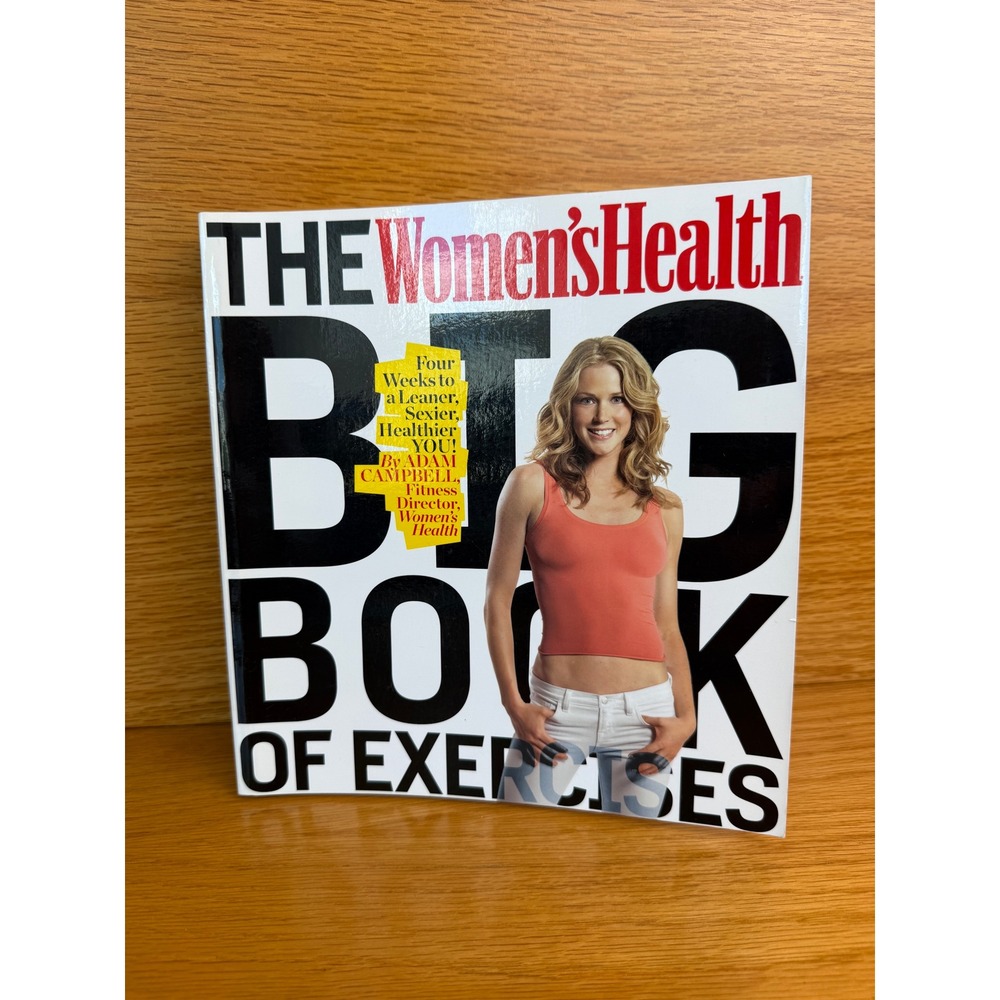 RODALE The Womens Health Big Book of Exercises Paperback Fitness Guide